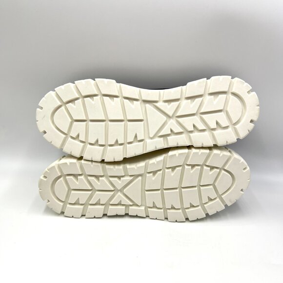 Steve Madden Womens Size 9.5 Rorey Black White Chunky Platform Sneakers Shoes - Picture 9 of 13